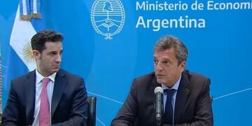 Sergio Massa, precursor de "Precios Justos". Foto: Gentileza Clarín.