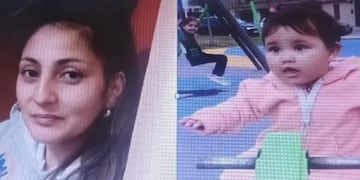 Giuliana Belén López y su hija, Jehovana López desaparecieron en Marcos Juárez.