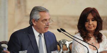 Alberto Fernández dio la apertura de las sesiones ordinarias.