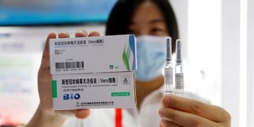 Sinopharm, que tiene una eficacia que roza el 80% con una sola dosis