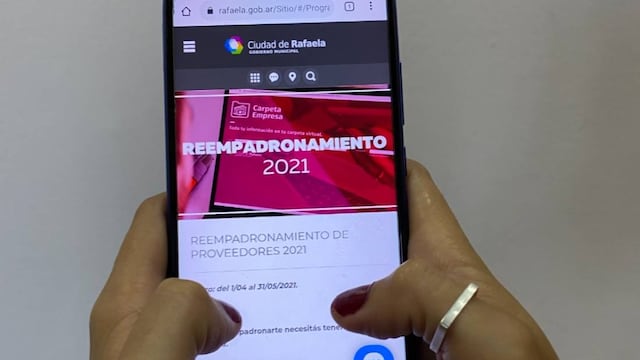 Reempadronamiento de proveedores de la Municipalidad de Rafaela