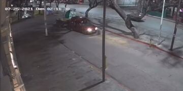 El robo quedó registrado en un video. (Captura)