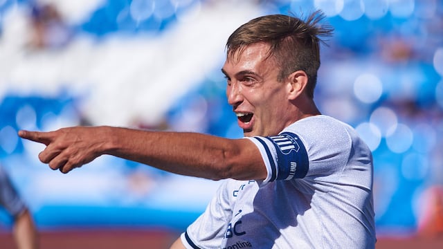 El ahora ex capitán de Talleres cumplió su deseo: jugar en el club del que es hincha (Prensa Talleres).