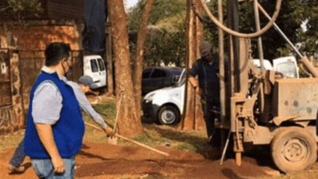 Perforaciones en Barrio Primavera, Puerto Iguazú.