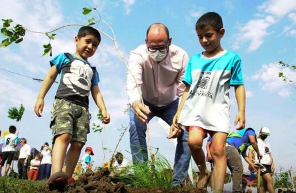 Jornada de arborización en Posadas y Garupá