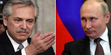 El presidente le agradeció a su par de Rusia por su gestión para entregarle a la Argentina las primeras dosis de la Sputnik V.