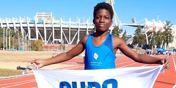 Destacada actuación de Hubert Quevin en el Campeonato Argentina Sub - 14.