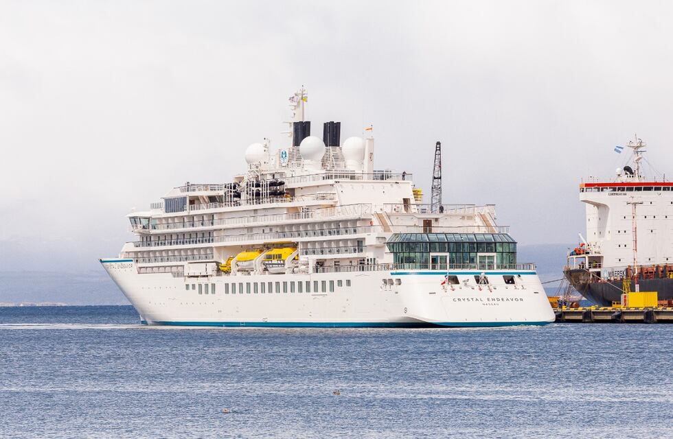 Ushuaia: Se activó el protocolo Covid-19 por un caso positivo en el Crucero Crystal Endeavor