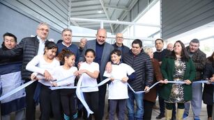 Quedó inaugurado el polideportivo de Sportivo Norte