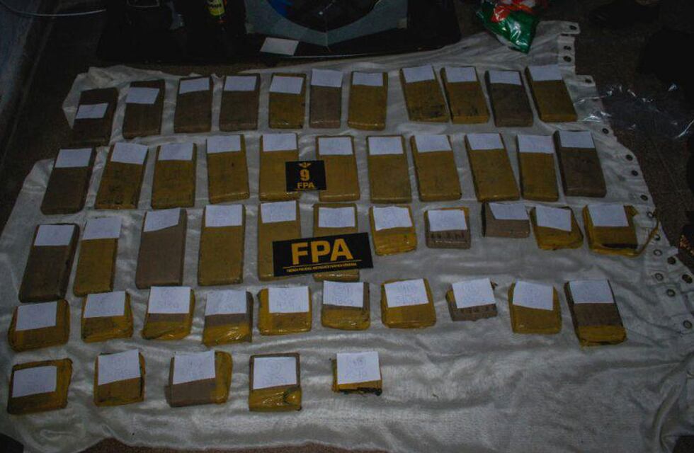 Narcotráfico en Córdoba: 9 detenidos y secuestro de marihuana y cocaína