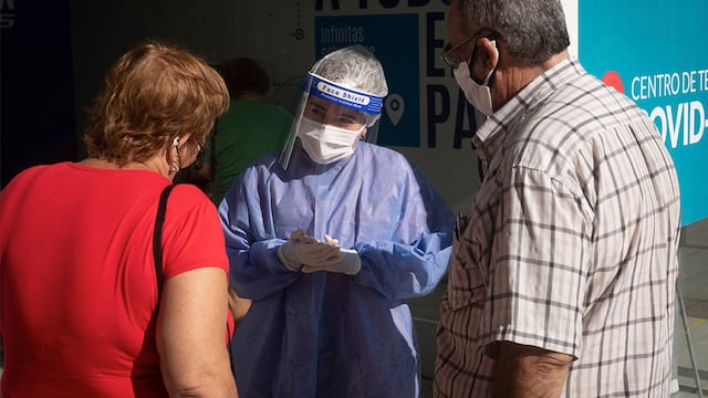 Actualización de contagios de Coronavirus en Argentina.
Foto: Ignacio Blanco / Los Andes