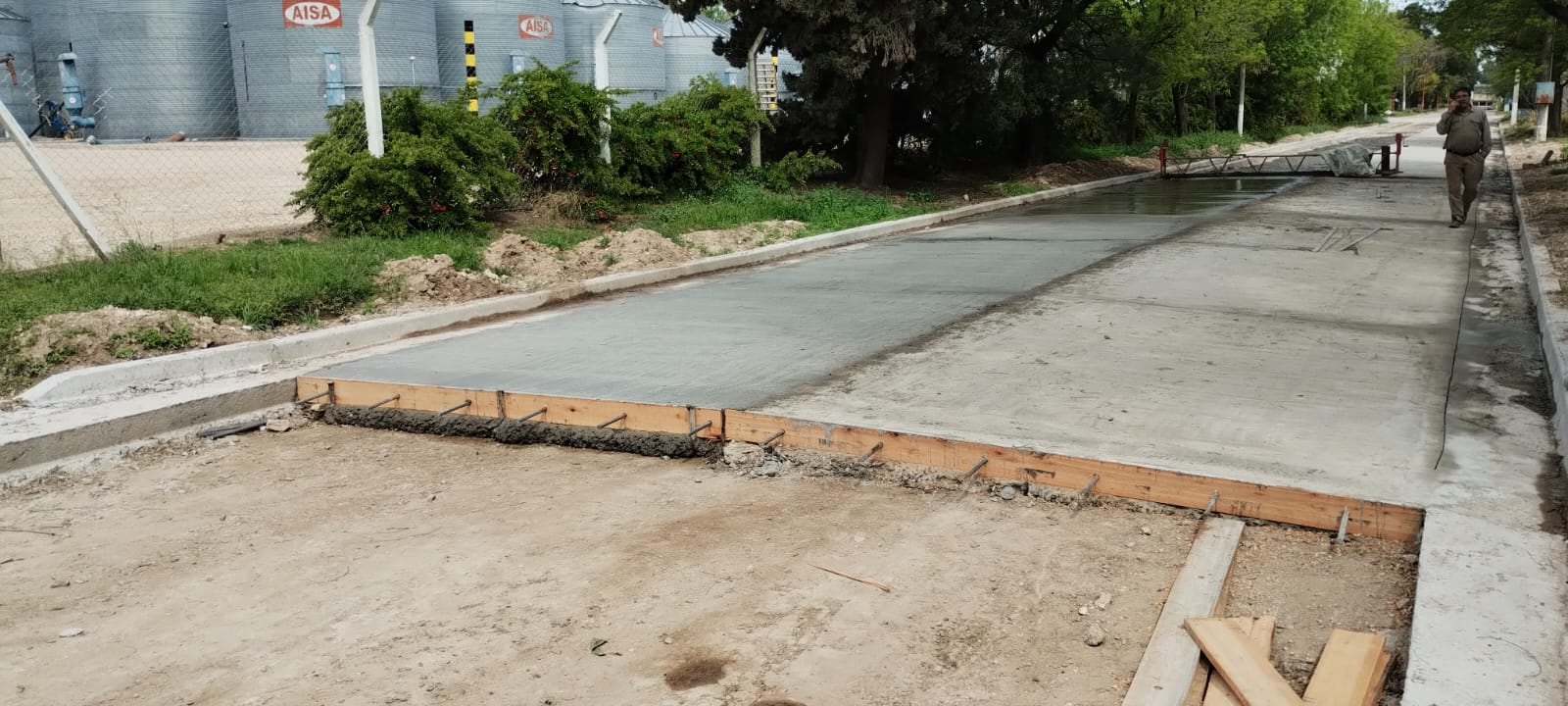 Trabajos de la Municipalidad de Tres Arroyos en las localidades del distrito