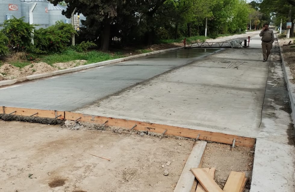 Trabajos de la Municipalidad de Tres Arroyos en las localidades del distrito