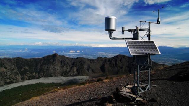 Instrumentos de la Red de Estaciones Meteorológicas de San Luis