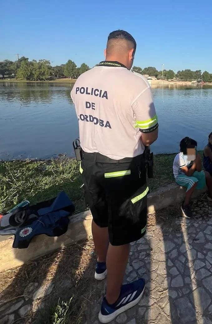 El rescate en Rio Cuarto.