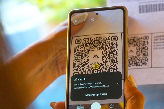 Boletas digitales, ATER