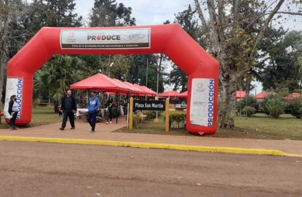 Se realizó la segunda edición de Eldorado Produce en la plaza San Martín