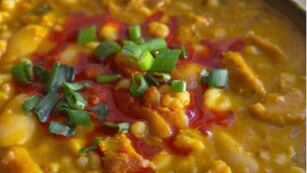 Cómo hacer locro vegano.