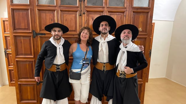 José María Castro, Lautaro Hernández y Gustavo Pavón de Arroyito