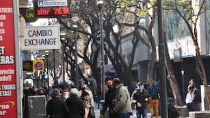 El valor del dólar blue en Córdoba el segundo día de septiembre. (Pedro Castillo / Archivo La Voz).