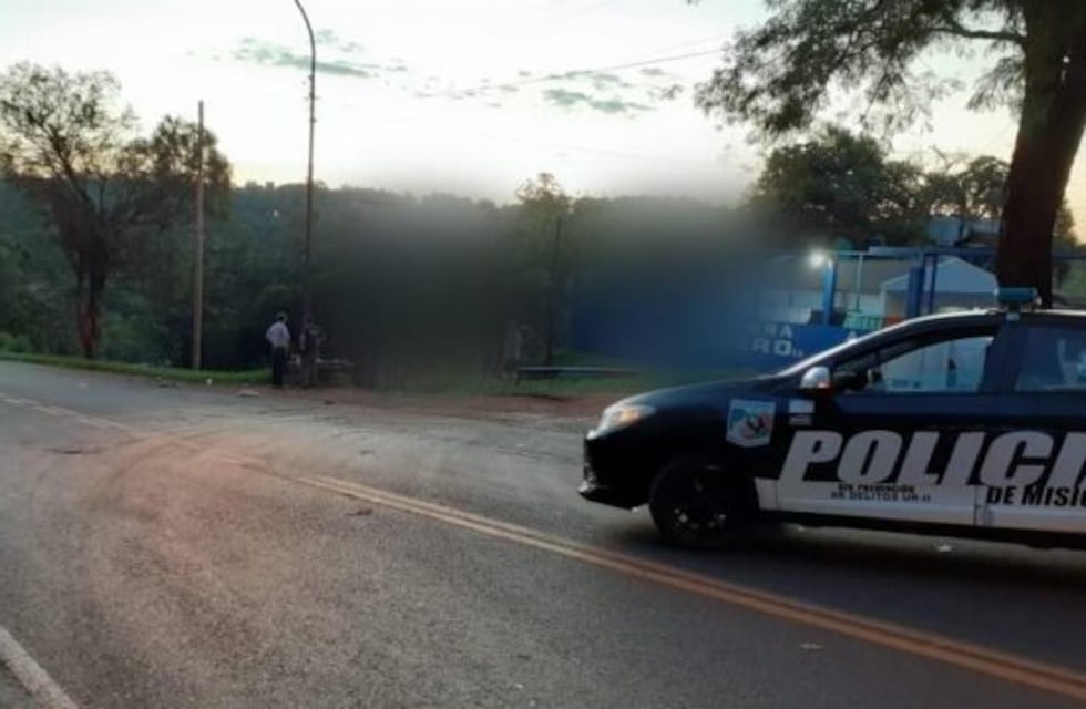 Oberá: peatón fue atropellado por un motociclista