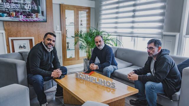 Vuoto se reunió con Solorza en Ushuaia