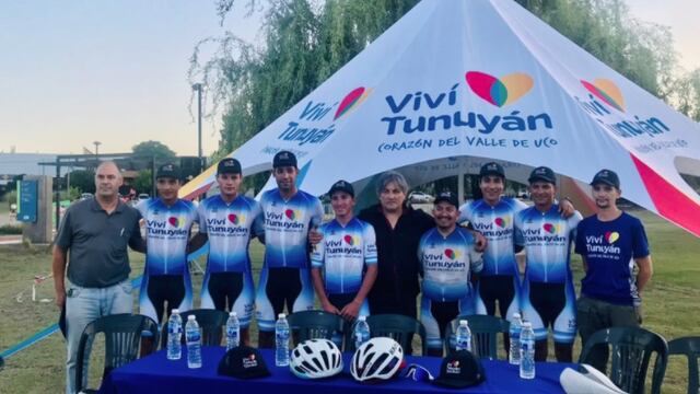El equipo de Tunuyán quedó confirmado para participar en la Vuelta Ciclista de Mendoza 2022.