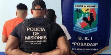 Detienen a dos delincuentes en Posadas.