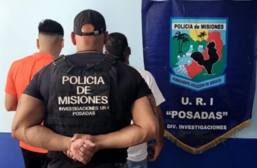 Detienen a dos delincuentes en Posadas