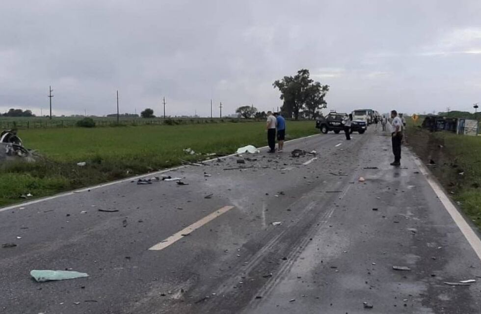 Cuatro muertos en un trágico siniestro vial en la Ruta Nacional 34