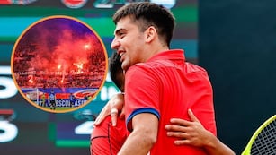Otro escándalo de hinchas de la U, esta vez en Chile