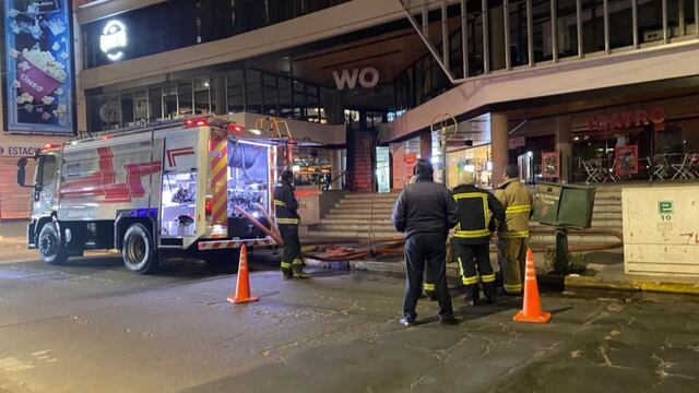 Incendio en el Shopping Woo