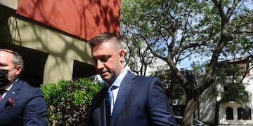 Matías Morla ingresa a la Fiscalía de San Isidro para declarar como testigo en la causa por la muerte de Diego Maradona.