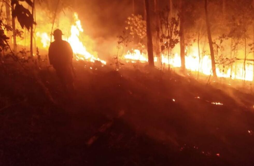Inició una quema con fines de limpieza y no pudo controlar el fuego