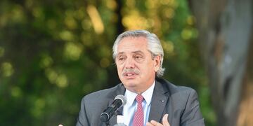El presidente Alberto Fernández. (Archivo)