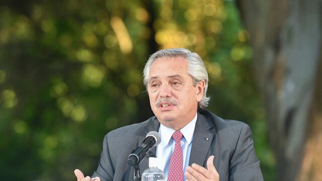 El presidente Alberto Fernández. (Archivo)