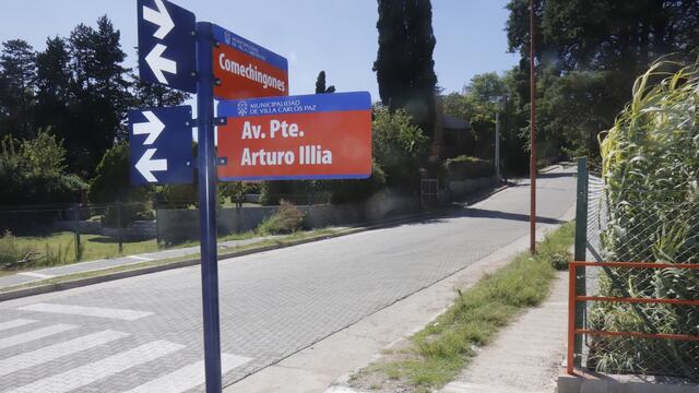 Repavimentación calle Comechingones, Villa Carlos Paz.