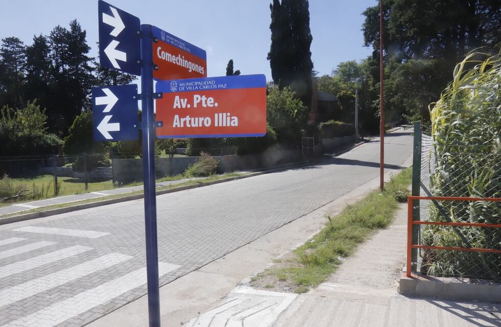 Carlos Paz: repavimentaron la calle Comechingones en Costa Azul