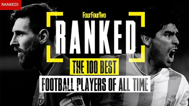 La portada de la revista inglesa que elige a los mejores futbolistas de la historia.