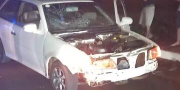 La conductora de la motocicleta lucha por su vida en el Hospital Madariaga.