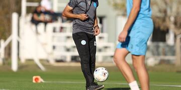 Guillermo Farré debutará como DT de Belgrano el jueves 10 de junio en la visita a Riestra (Prensa Belgrano).