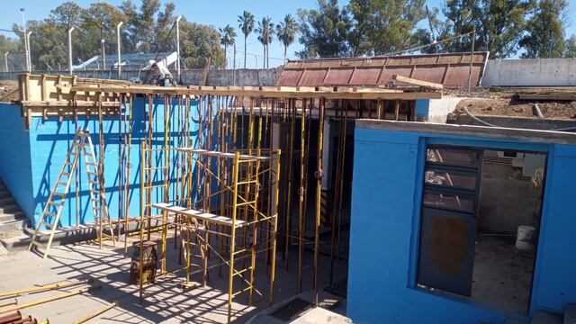 Avanza en tiempo y forma la obra en el túnel del autódromo "Ciudad de Rafaela"