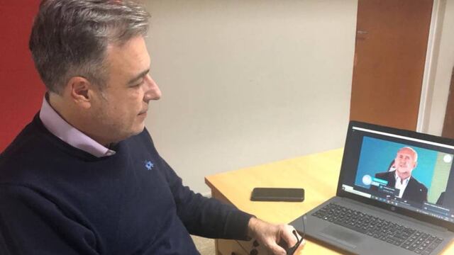 Luis Castellano participó del lanzamiento de los candidatos de la lista Celeste y Blanca