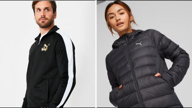 Outlet: Puma remata camperas a precios de locura y con cuotas sin interés.