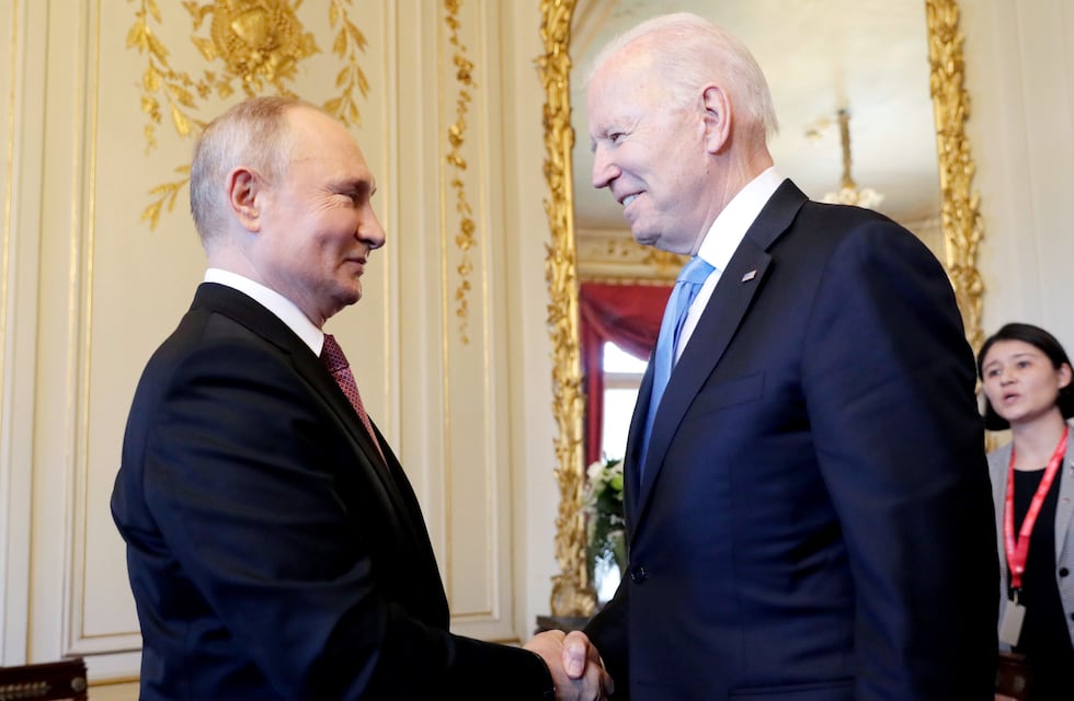 Joe Biden y Vladimir Putin, frente a frente en la cumbre de Ginebra