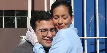 Cecilia Strzyzowski y César Sena, detenido bajo sospecha de asesinarla. Foto: La Nación