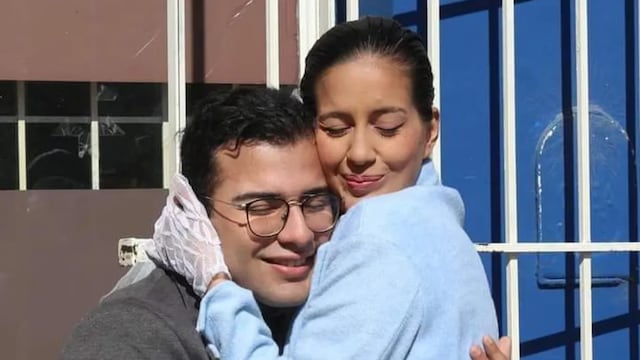 Cecilia Strzyzowski y César Sena, detenido bajo sospecha de asesinarla. Foto: La Nación