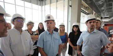 Recorrida por el Nuevo Hospital Regional de Rafaela