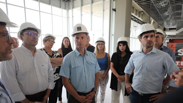 Recorrida por el Nuevo Hospital Regional de Rafaela