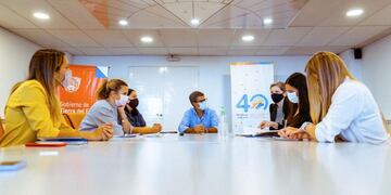 Autoridades recibieron en Casa de Gobierno a agregadas culturales y educativas de la Embajada de EE.UU.
